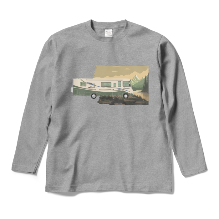 ロングスリーブTシャツ - M - 杢グレー