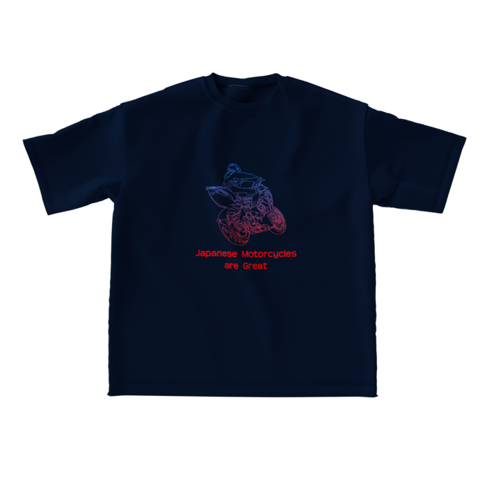 ビッグシルエットTシャツ - L - 正面