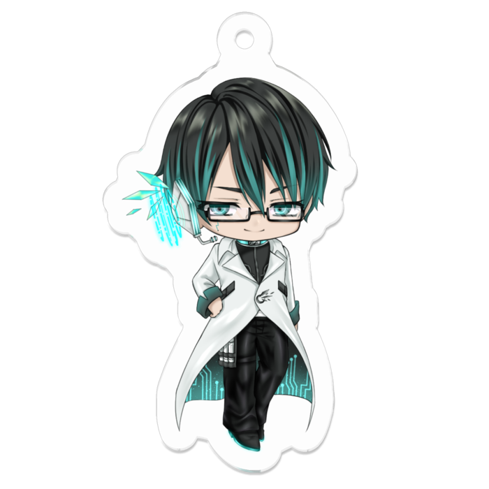 アクリルキーホルダー - 50 x 50 (mm)