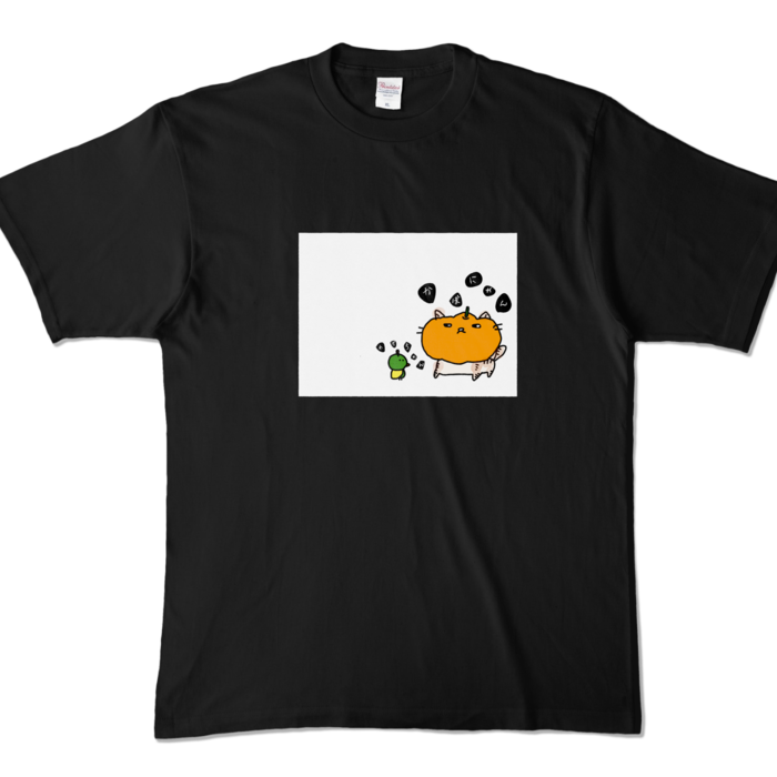 カラーTシャツ - XL - ブラック (濃色)