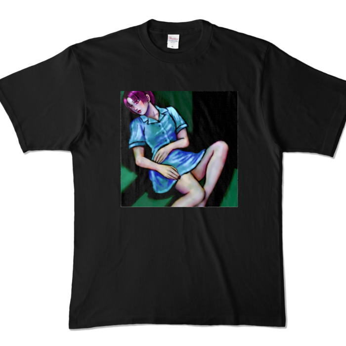 カラーTシャツ - XL - ブラック (濃色)(2)