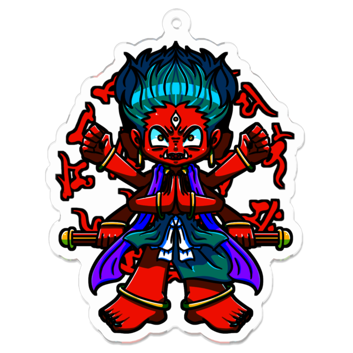 アクリルキーホルダー - 70 x 70 (mm)