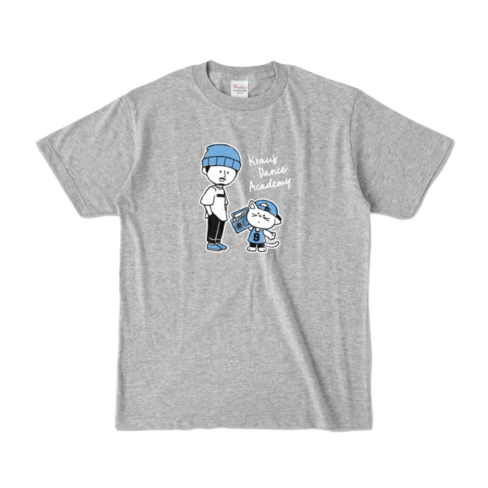 カラーTシャツ - S - 杢グレー (濃色)