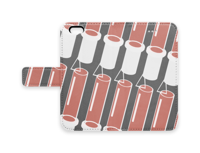 手帳型iPhoneケース - iPhone 6 / 6s - ストラップ穴 なし