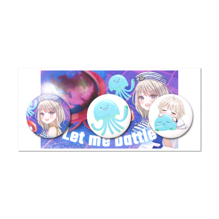 缶バッジセット - 3個セット