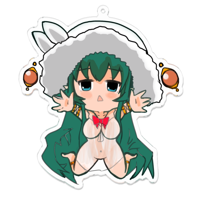 アクリルキーホルダー - 100 x 100 (mm)