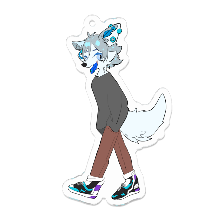 アクリルキーホルダー - 70 x 70 (mm)