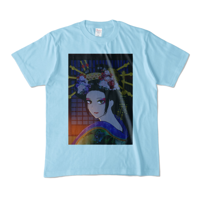 カラーTシャツ - M - ライトブルー (淡色)