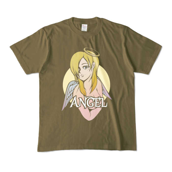 カラーTシャツ - M - オリーブ (濃色)