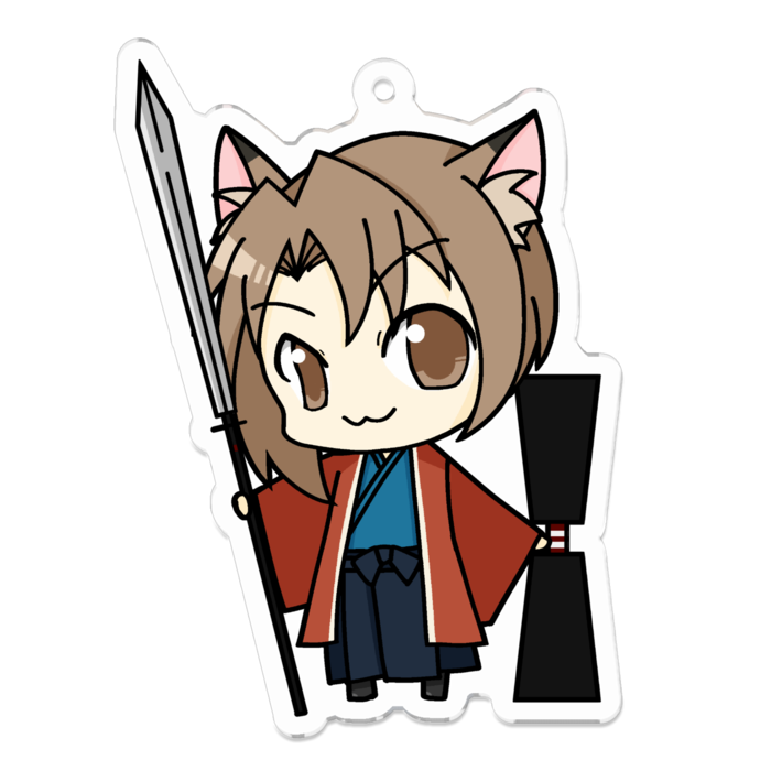 アクリルキーホルダー - 70 x 70 (mm)