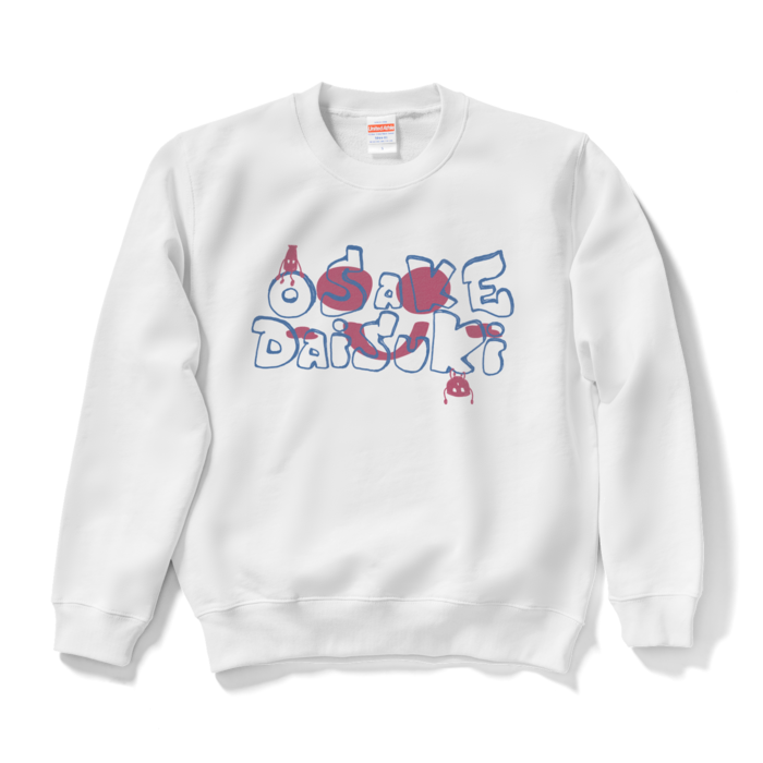 OSAKE SUKO sweatshirt - S - ホワイト