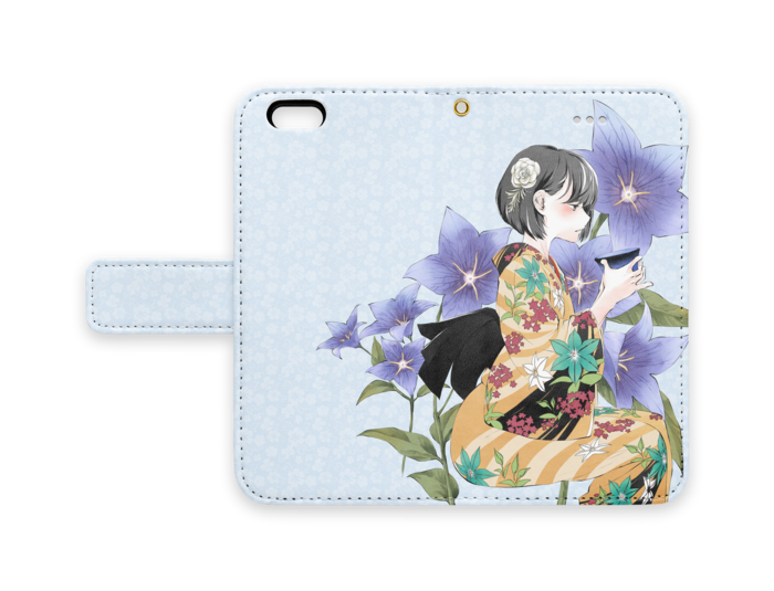 手帳型iPhoneケース - iPhone 6 / 6s - ストラップ穴 あり