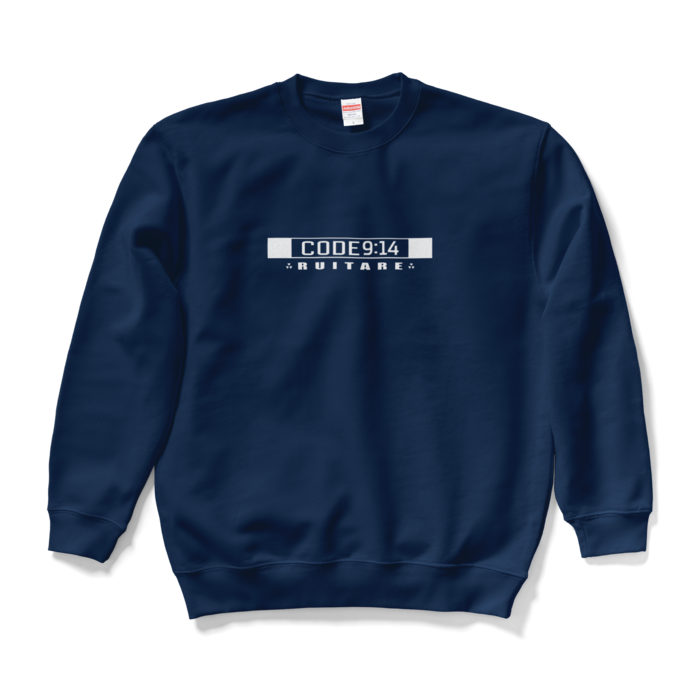 L - ホワイト×ネイビー