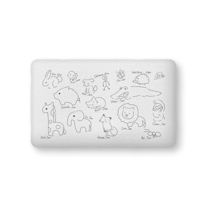 ふかふかクッション - 中(H36×W56cm) - 片面