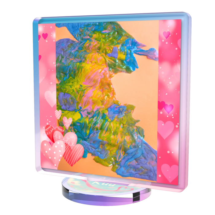 オーロラアクスタ - 50 × 50mm