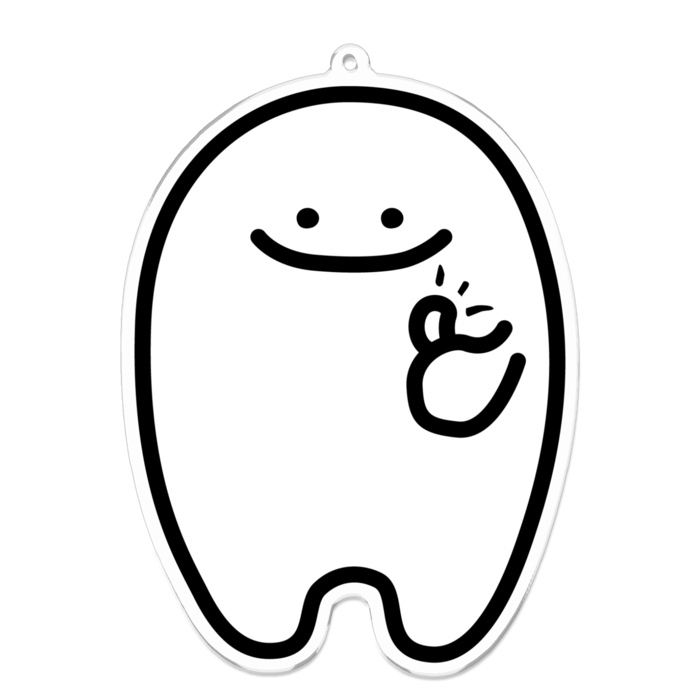 アクリルキーホルダー - 100 x 100 (mm)
