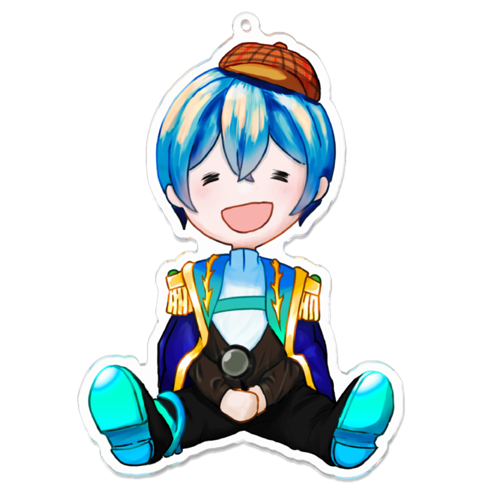 アクリルキーホルダー - 100 x 100 (mm)