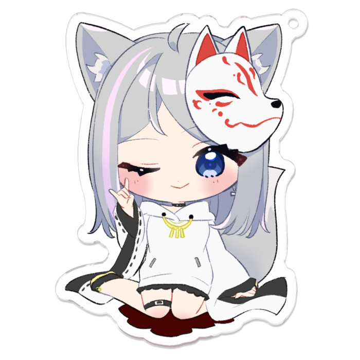 アクリルキーホルダー - 70 x 70 (mm)