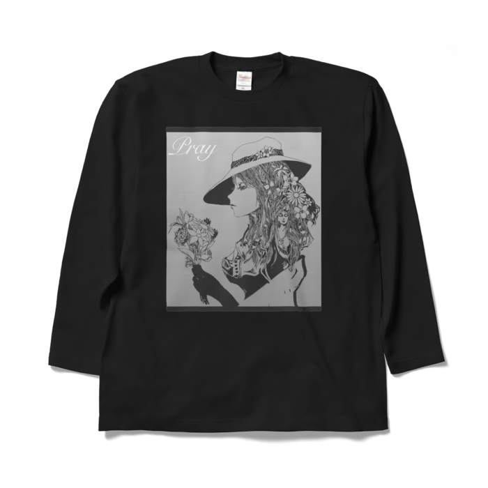 ロングスリーブTシャツ - XL - ブラック