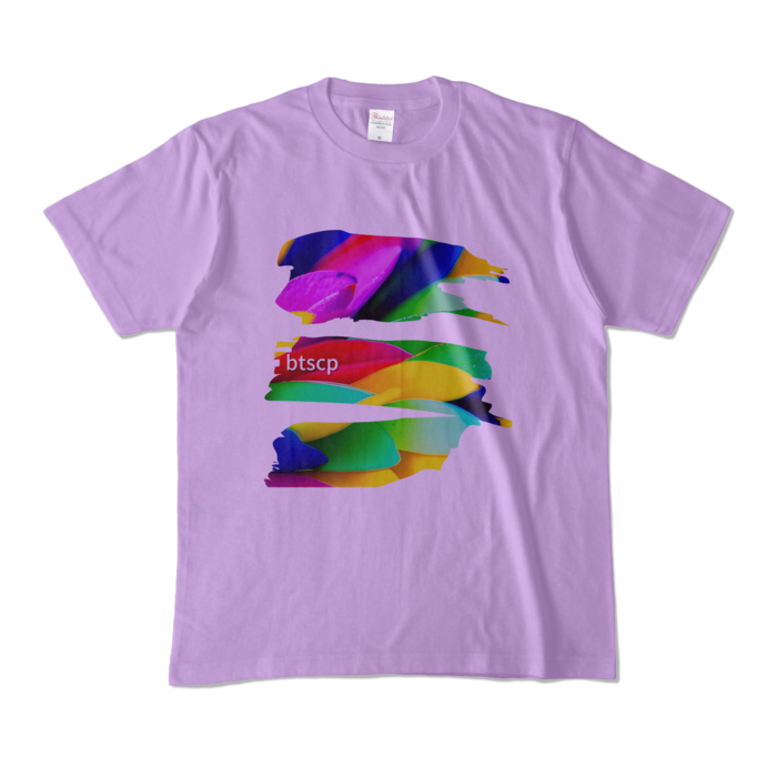 カラーTシャツ - M - ライトパープル (淡色)