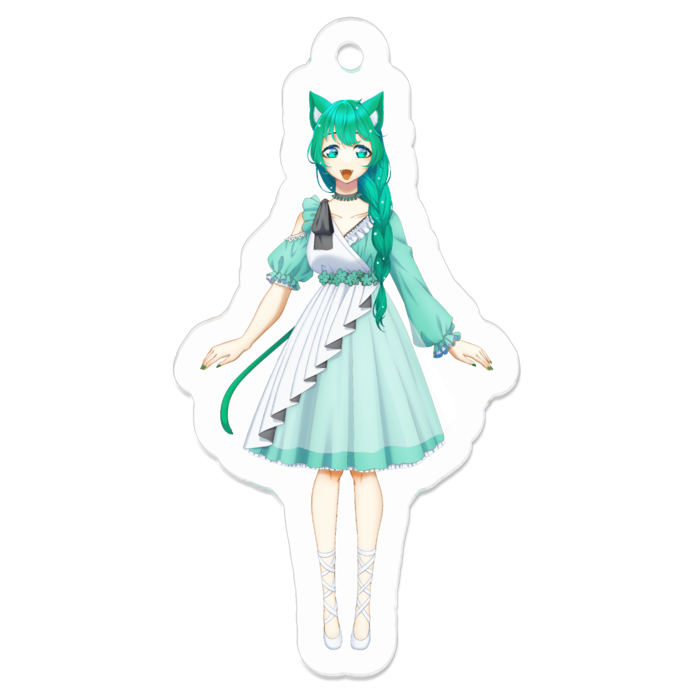 アクリルキーホルダー - 50 x 50 (mm)