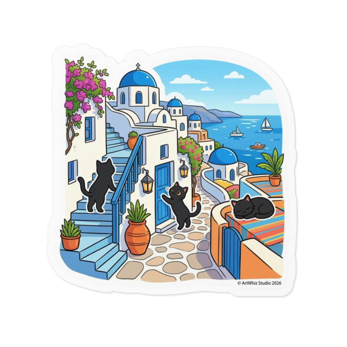 ステッカー - 100 x 100 (mm)