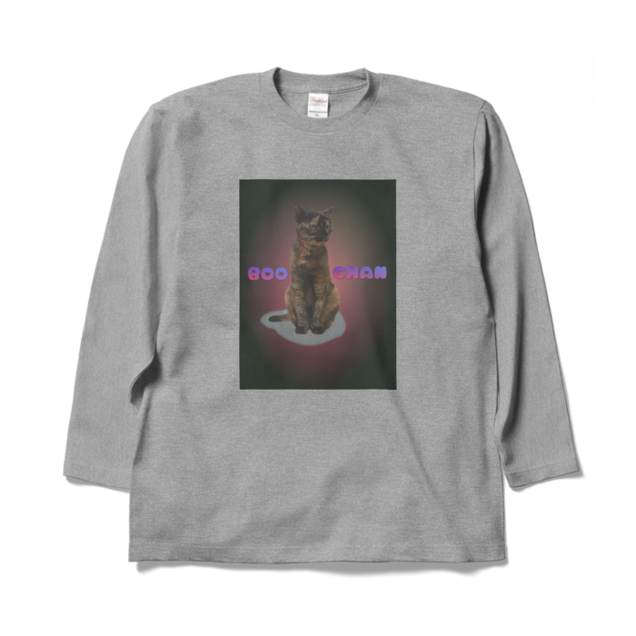 ロングスリーブTシャツ - XL - 杢グレー