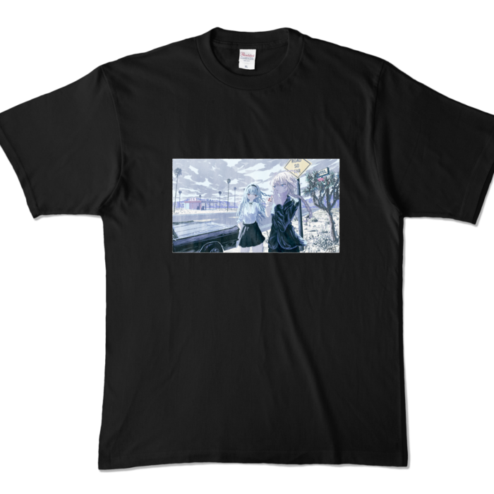 カラーTシャツ - XL - ブラック (濃色)