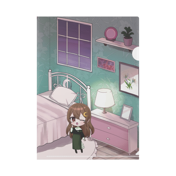 クリアファイル ただいま