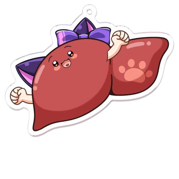 アクリルキーホルダー - 70 x 70 (mm)