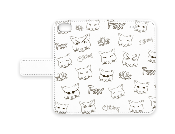 手帳型iPhoneケース - iPhone 8 / 7 - ストラップ穴 なし