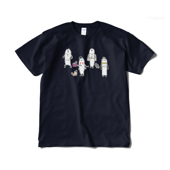 TシャツXL紺ーオシャレに決めたい方はこれ！