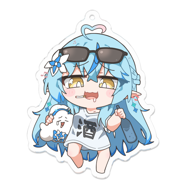 アクリルキーホルダー - 70 x 70 (mm)