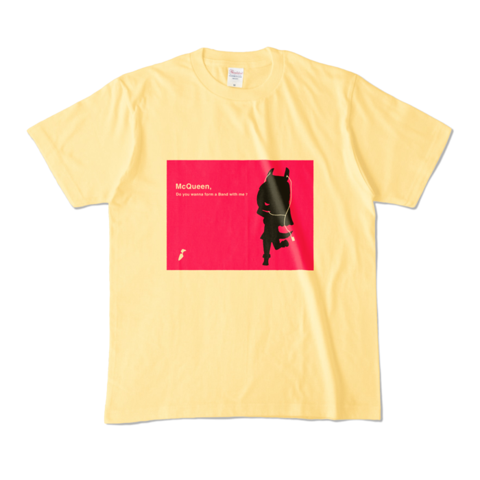 カラーTシャツ - M - ライトイエロー (淡色)