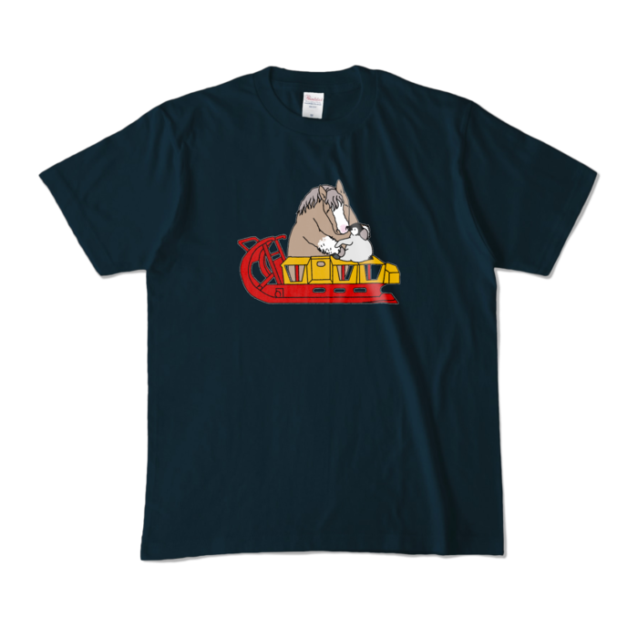 カラーTシャツ - M - ネイビー (濃色)
