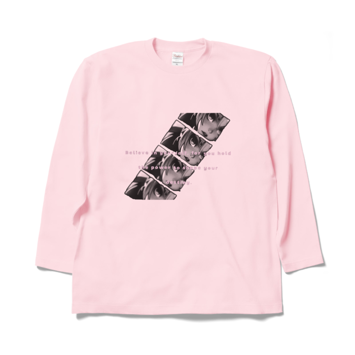 ロングスリーブTシャツ - XL - ライトピンク