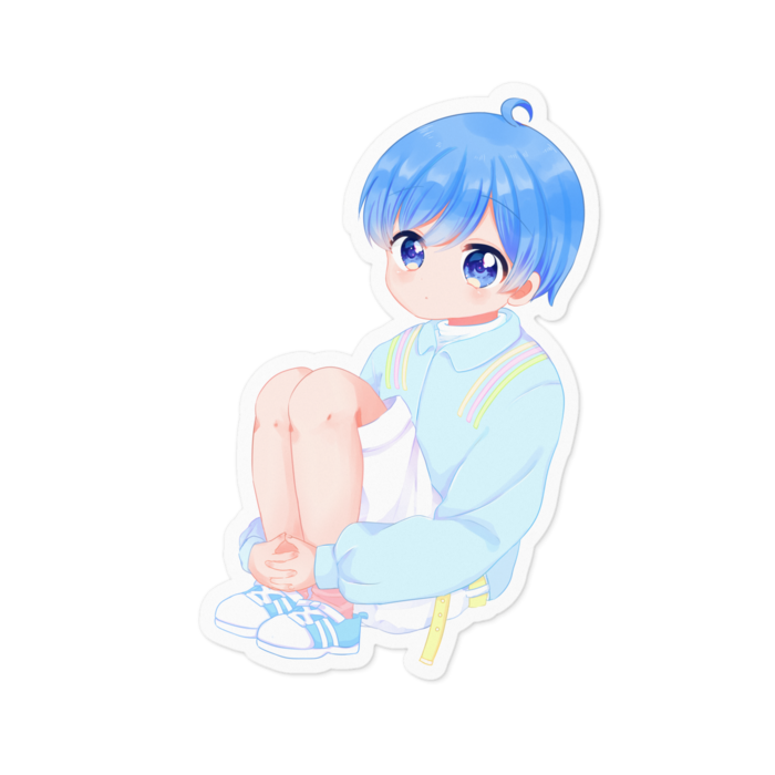 ステッカー - 100 x 100 (mm)