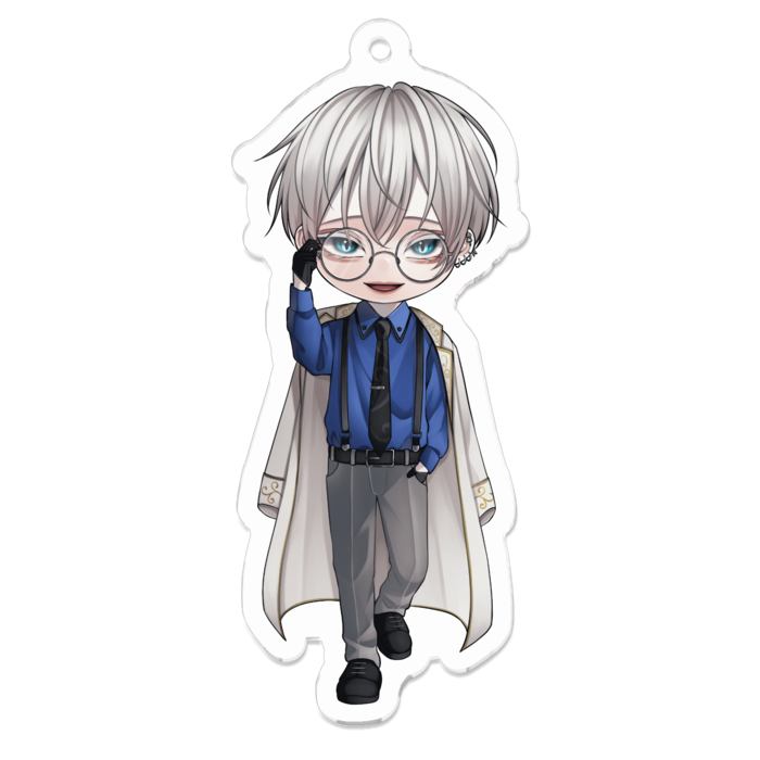 アクリルキーホルダー（コーティング） - 70 x 70 (mm)