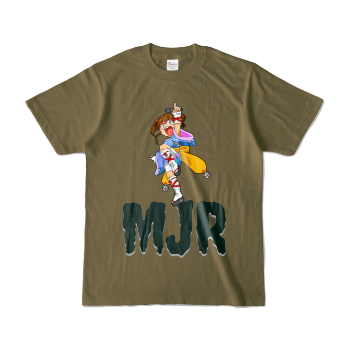 カラーTシャツ - S - オリーブ (濃色)
