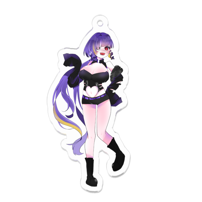 アクリルキーホルダー - 70 x 70 (mm)