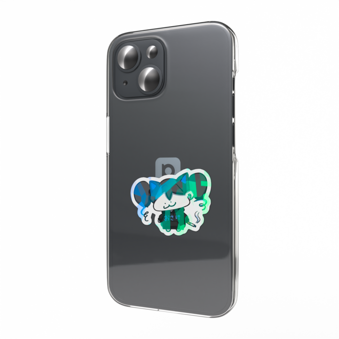 ホログラムスマホステッカー - 縦