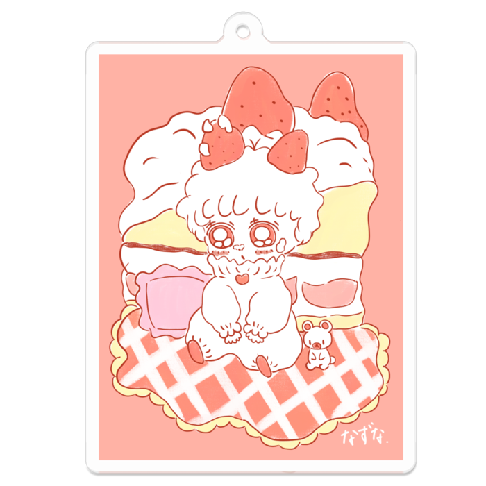 アクリルキーホルダー - 70 x 70 (mm)