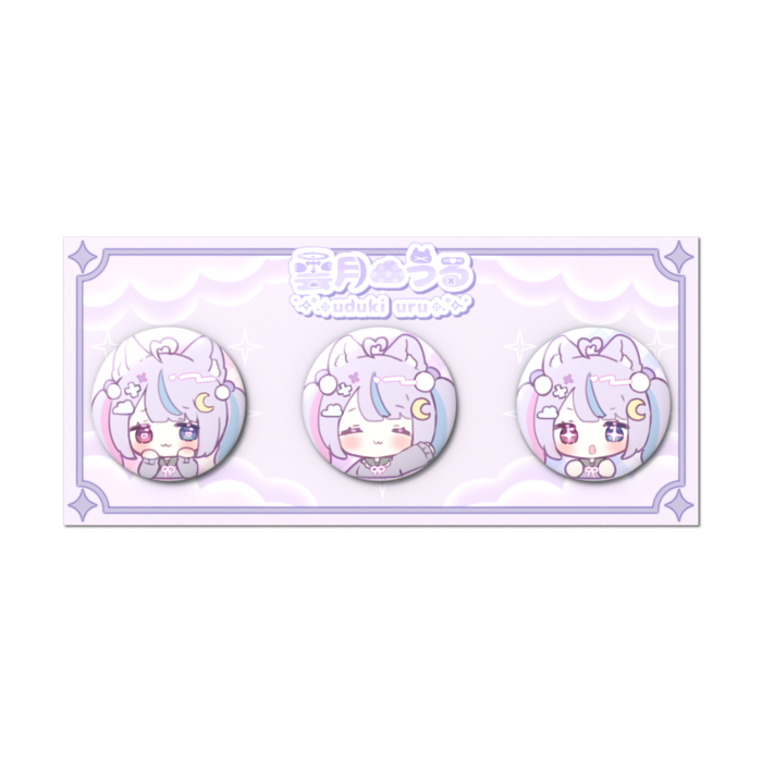 缶バッジセット - 3個セット