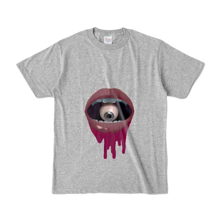 カラーTシャツ - S - 杢グレー (濃色)