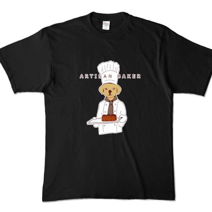 カラーTシャツ - XL - ブラック (濃色)