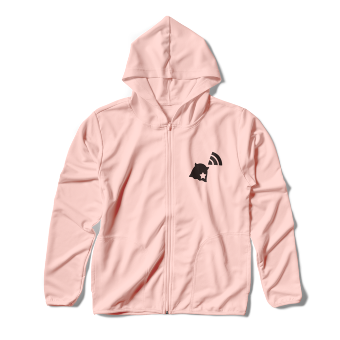 ジップパーカー - S - ライトピンク