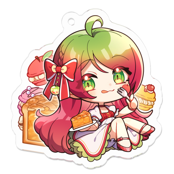 アクリルキーホルダー - 50 x 50 (mm)