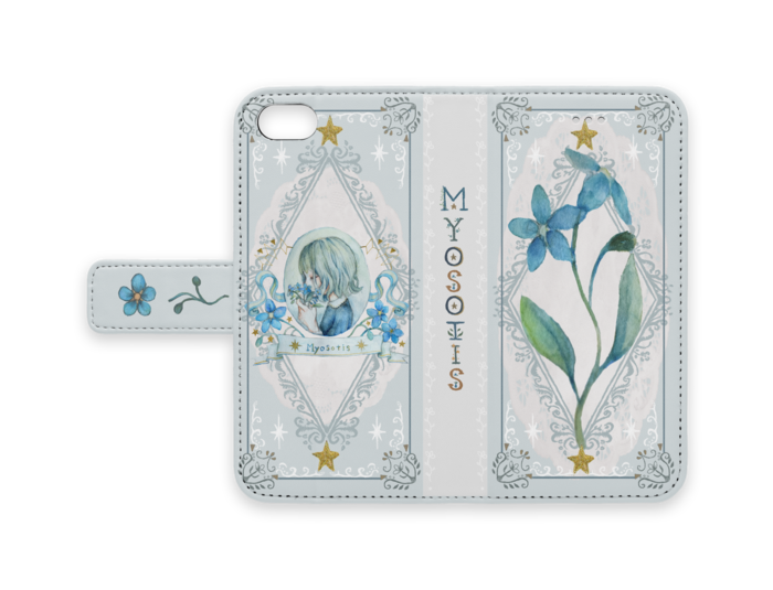 手帳型iPhoneケース - iPhone 8 / 7 - ストラップ穴 なし