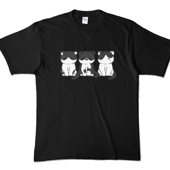 カラーTシャツ - XL - ブラック (濃色)