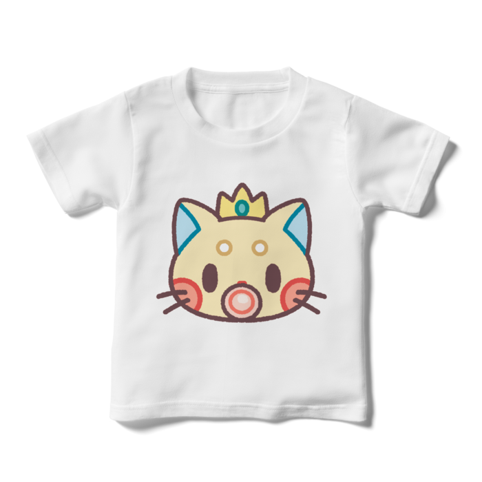 こねこちゃんキッズTシャツ - 110cm - 正面